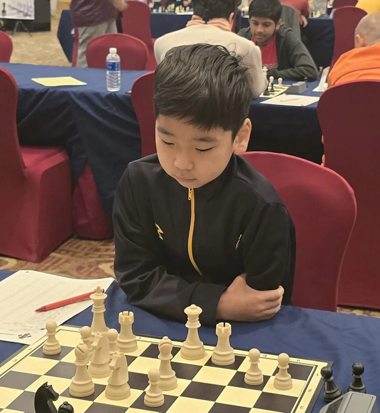 Tournament participant competing at the 1st Berjaya Global Chess Open 2026 — photo 4