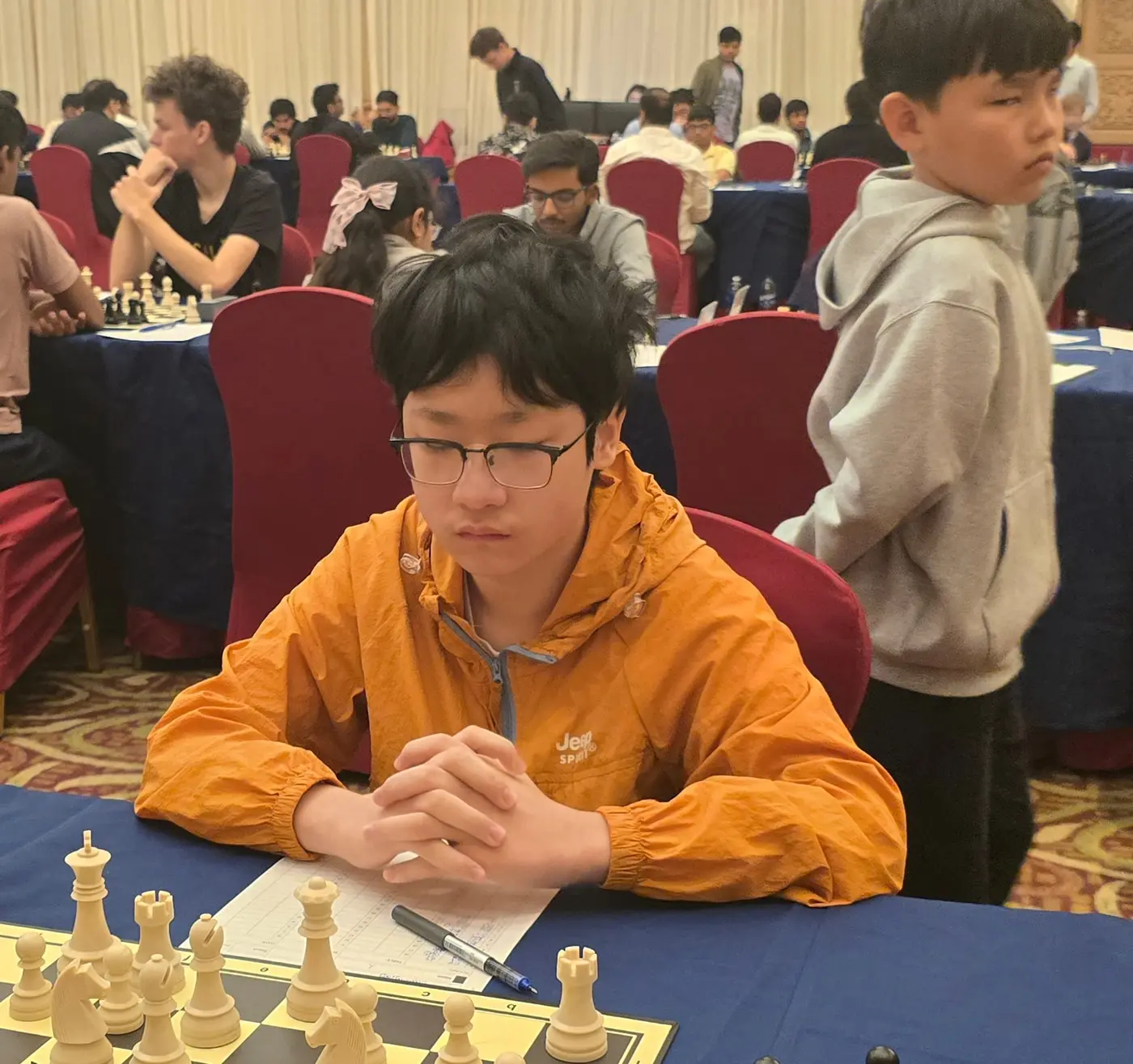Tournament participant competing at the 1st Berjaya Global Chess Open 2026 — photo 6