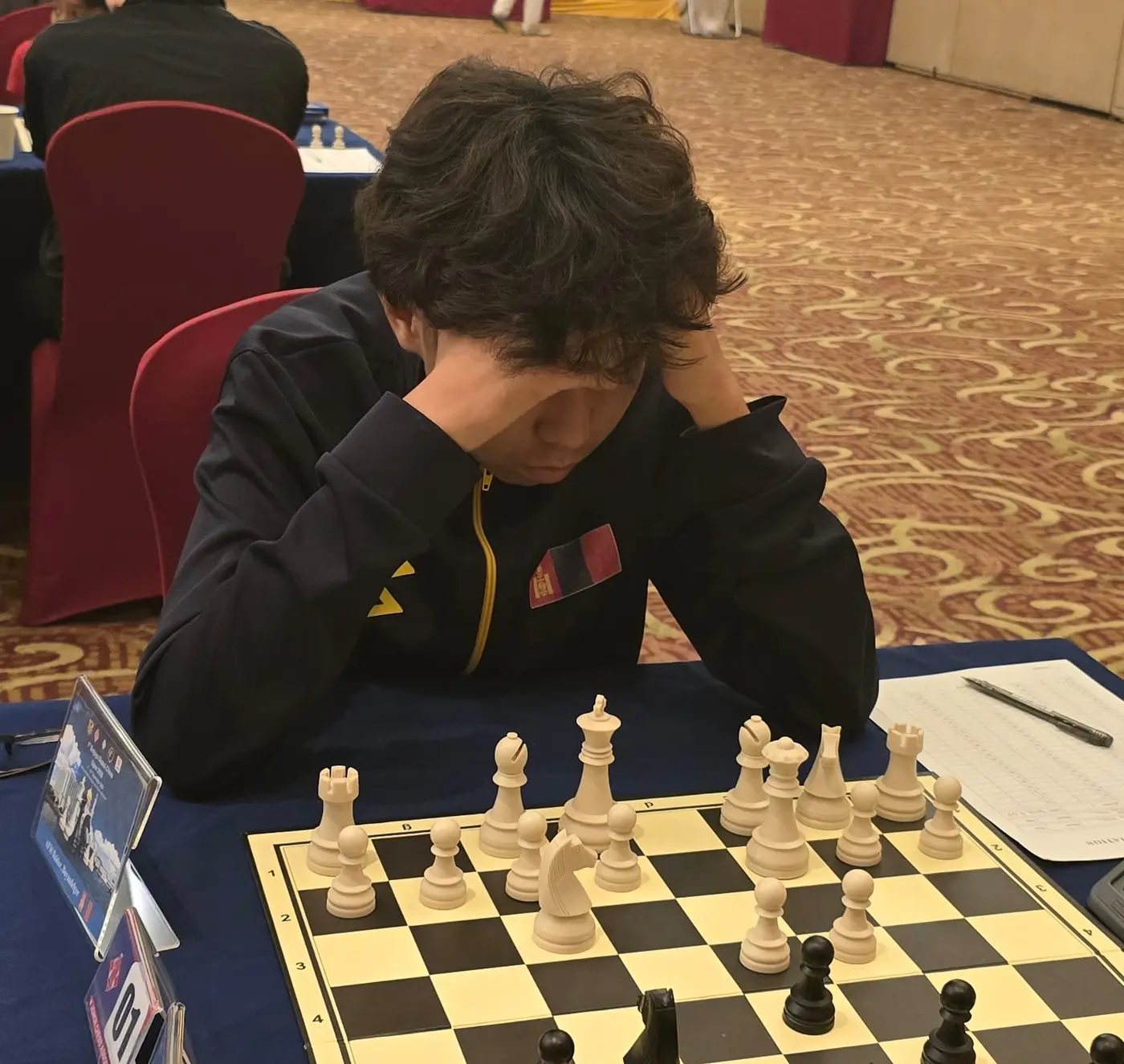Tournament participant competing at the 1st Berjaya Global Chess Open 2026 — photo 9