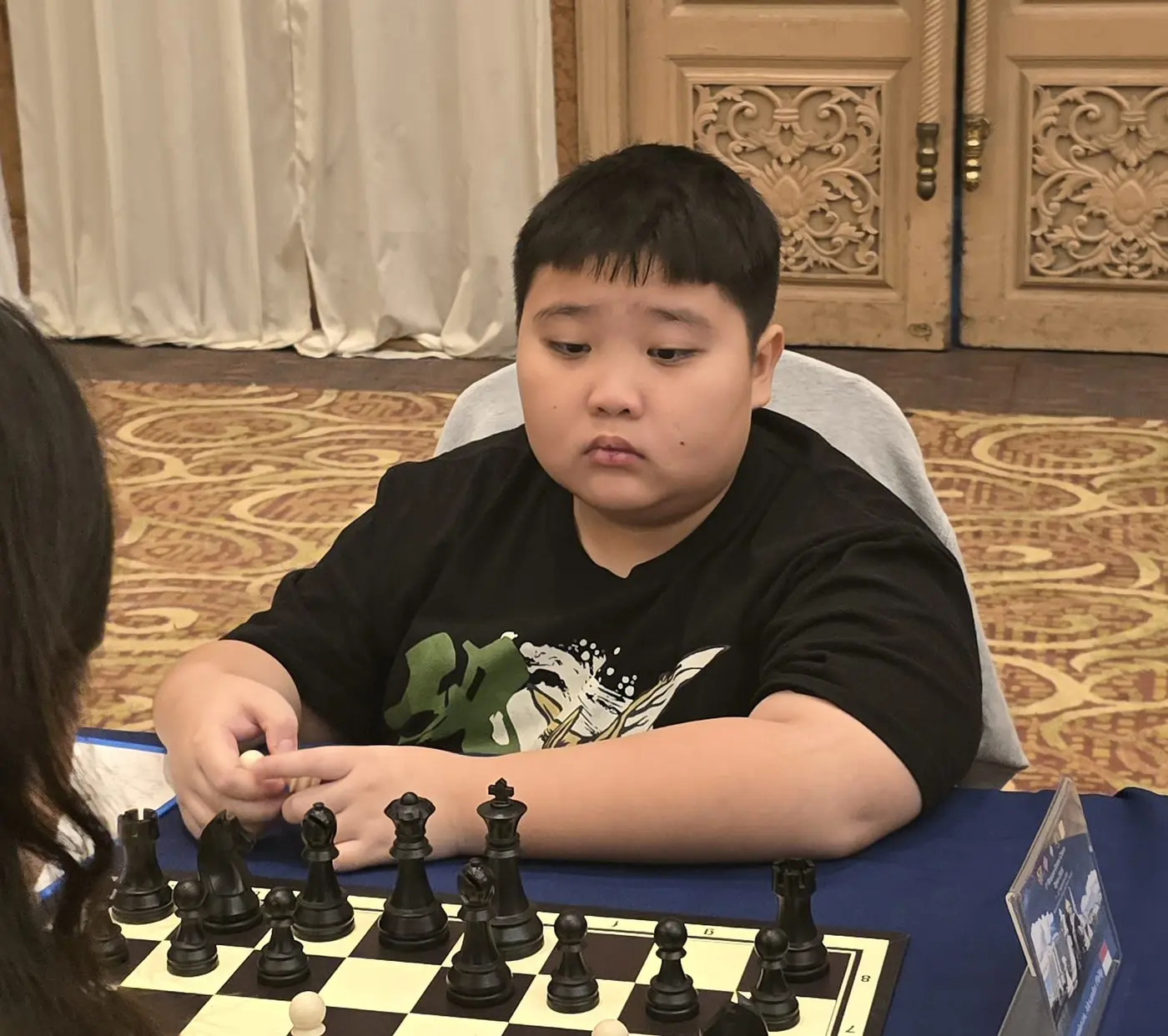 Tournament participant competing at the 1st Berjaya Global Chess Open 2026 — photo 13
