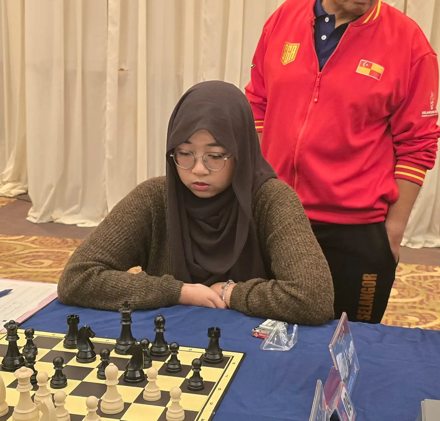 Tournament participant competing at the 1st Berjaya Global Chess Open 2026 — photo 17
