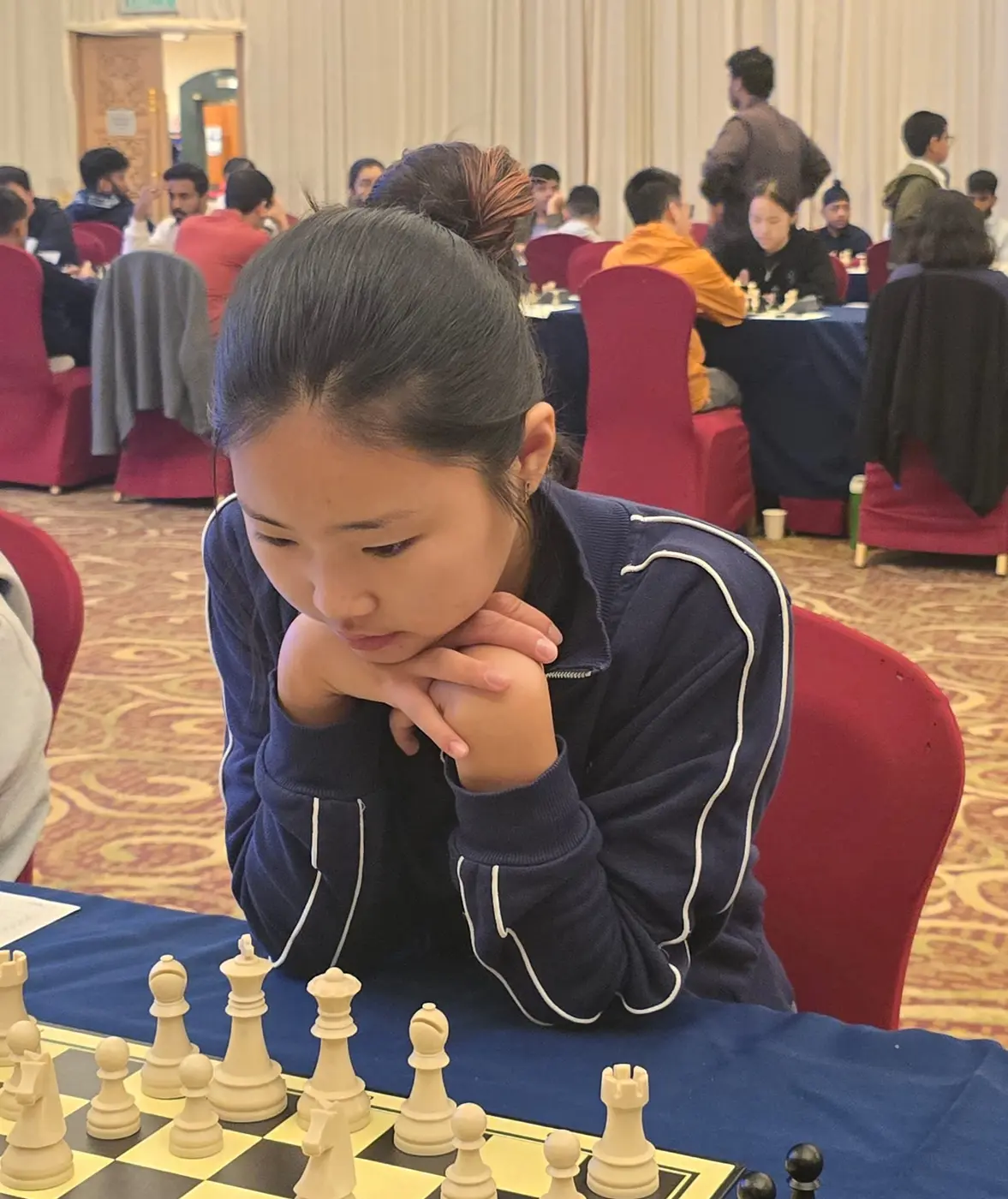 Tournament participant competing at the 1st Berjaya Global Chess Open 2026 — photo 20