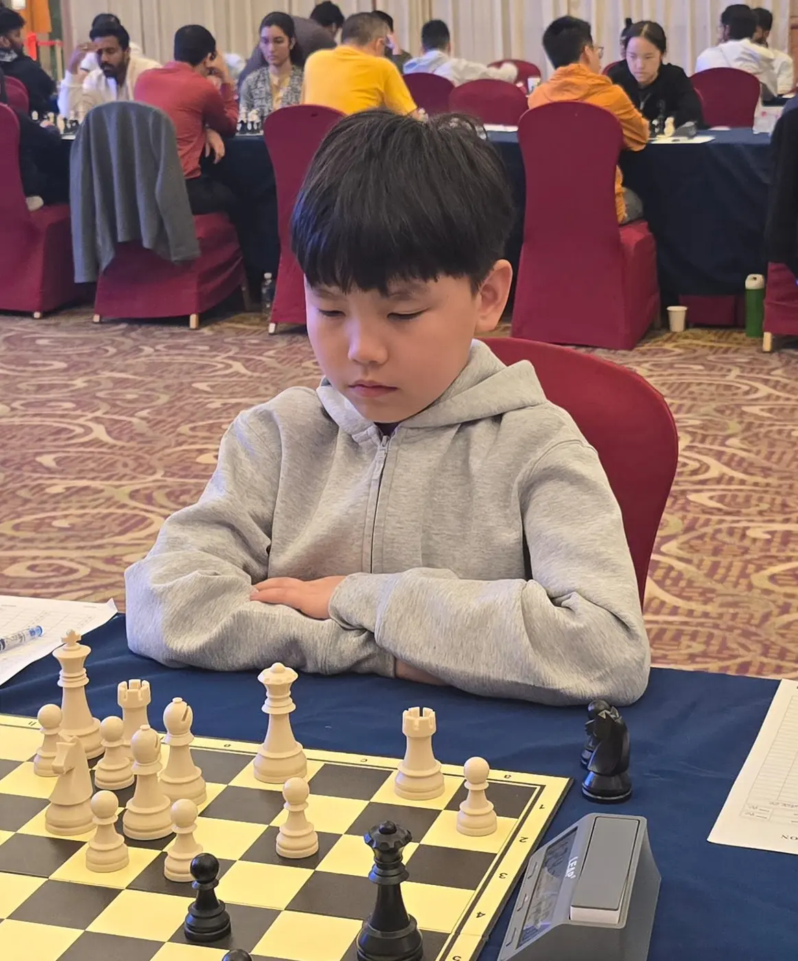 Tournament participant competing at the 1st Berjaya Global Chess Open 2026 — photo 21