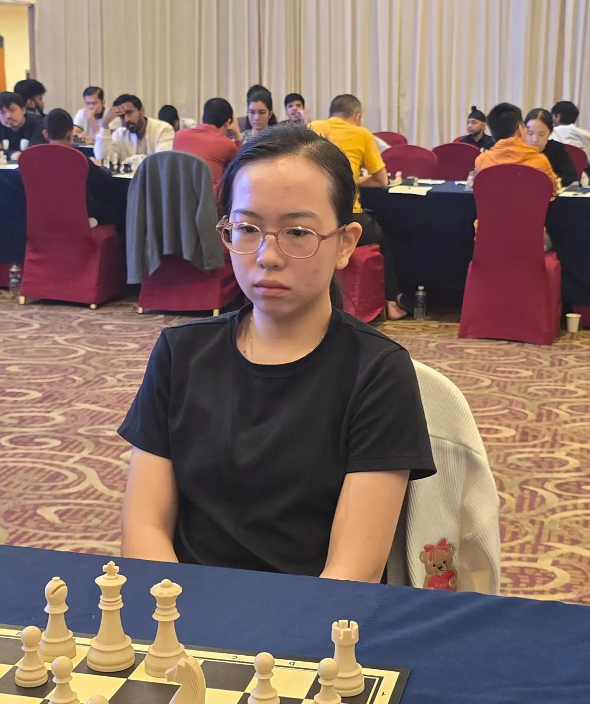 Tournament participant competing at the 1st Berjaya Global Chess Open 2026 — photo 22