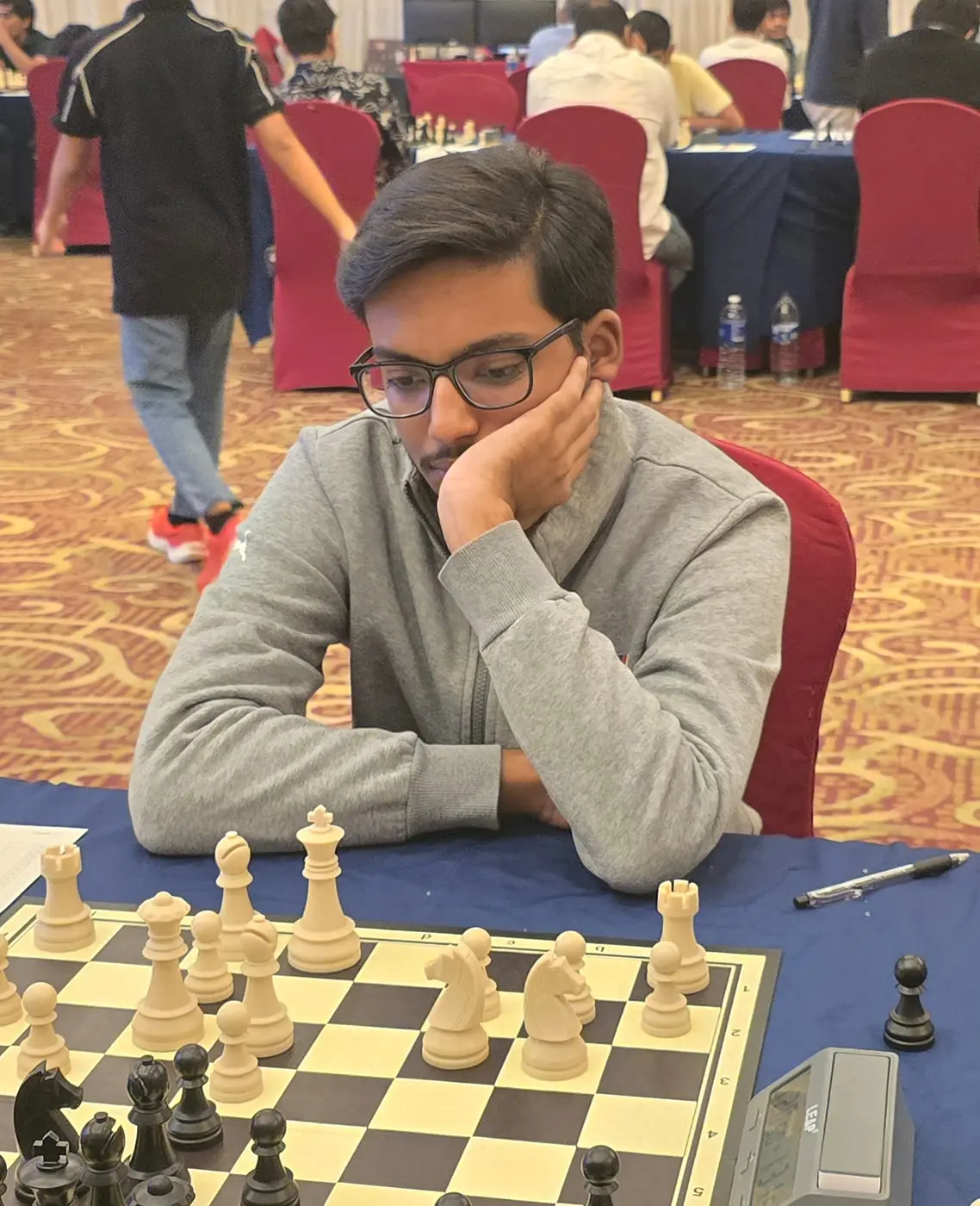 Tournament participant competing at the 1st Berjaya Global Chess Open 2026 — photo 26