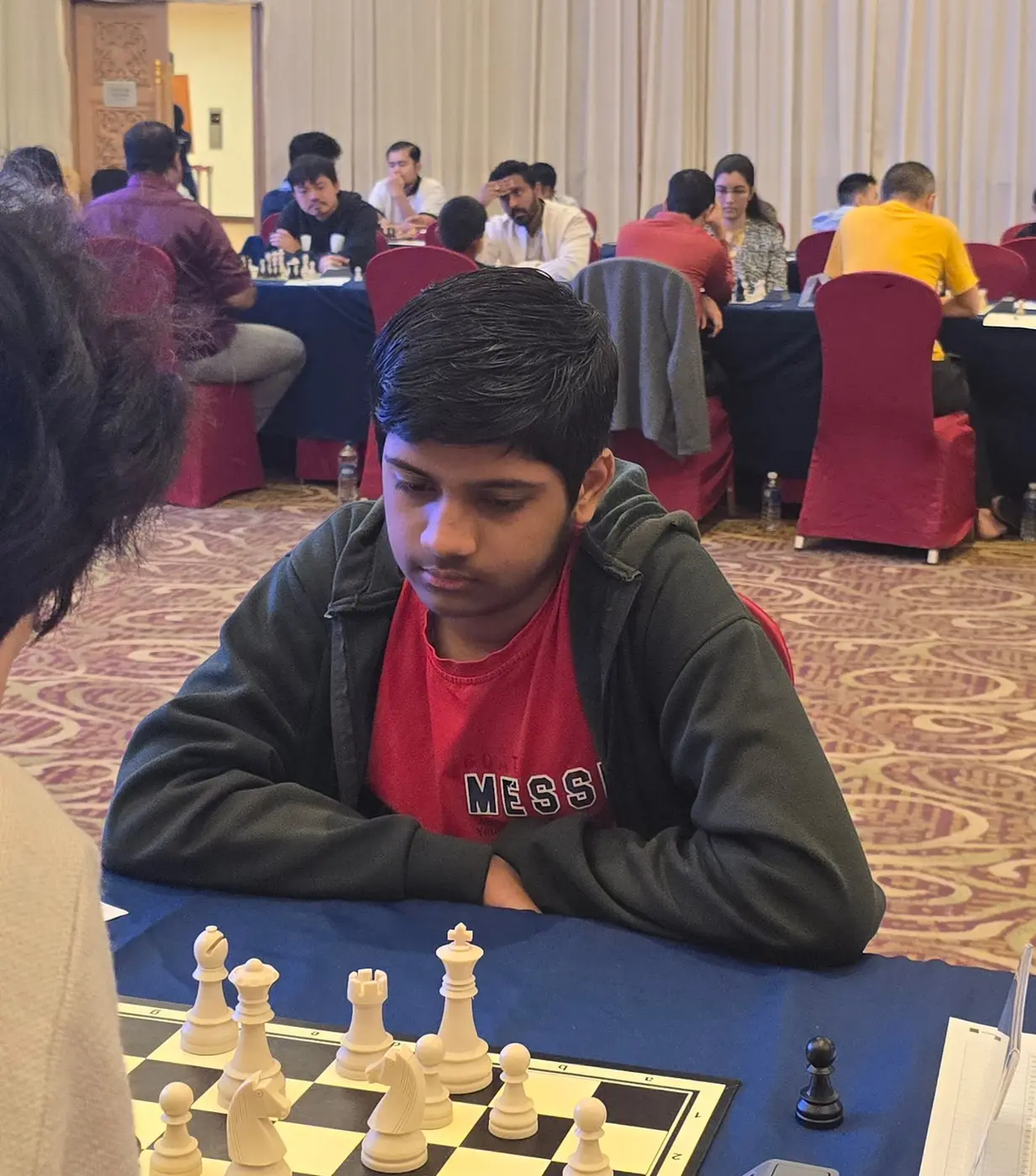 Tournament participant competing at the 1st Berjaya Global Chess Open 2026 — photo 27