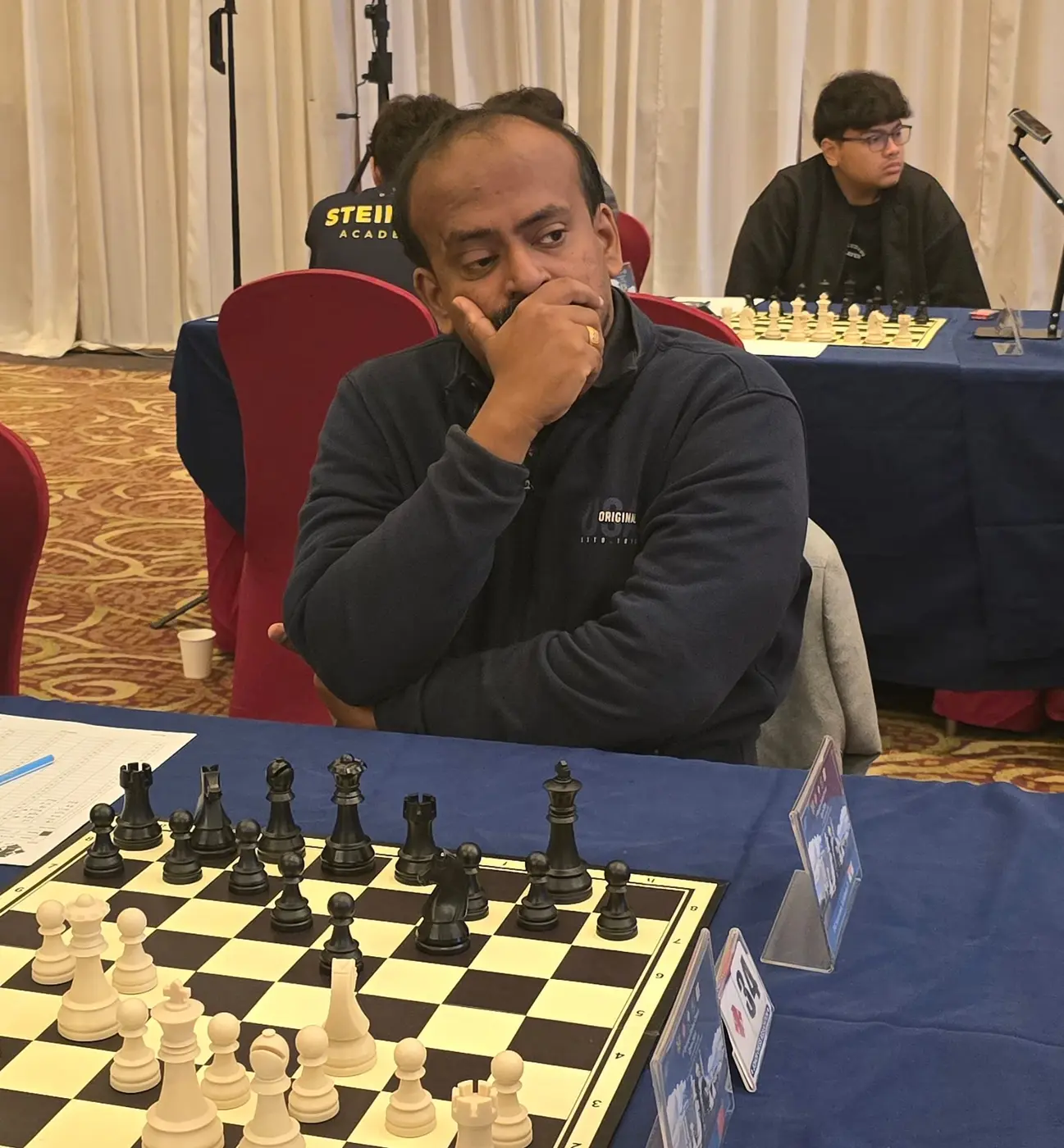 Tournament participant competing at the 1st Berjaya Global Chess Open 2026 — photo 28