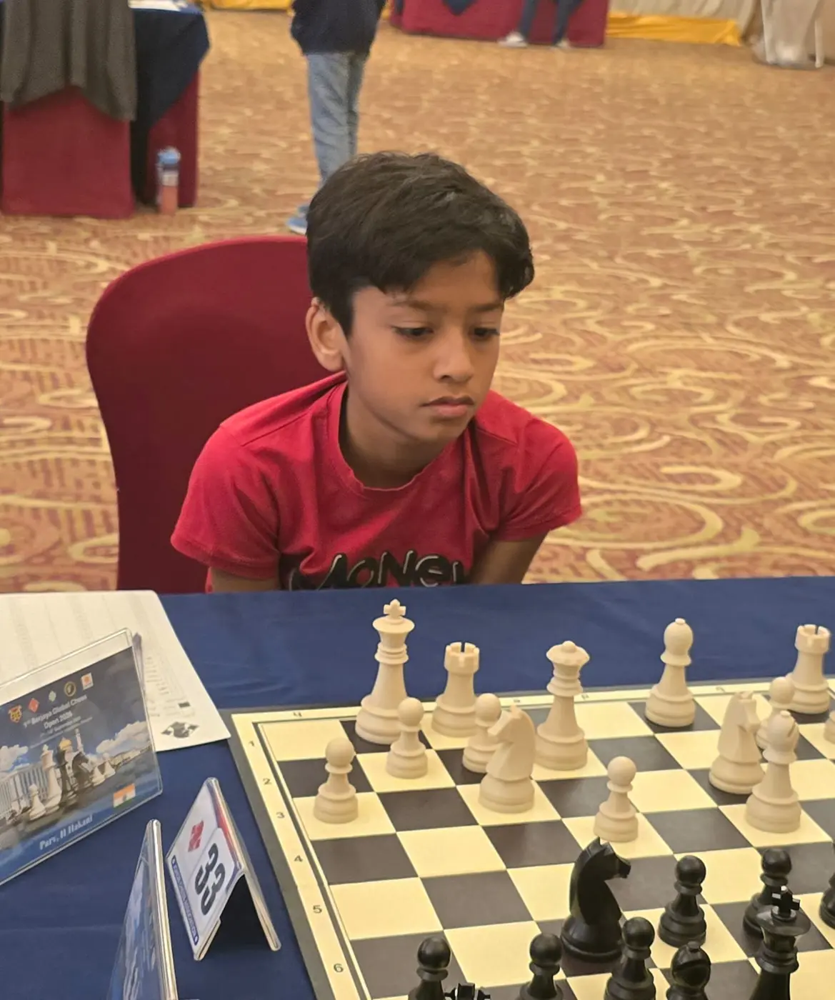 Tournament participant competing at the 1st Berjaya Global Chess Open 2026 — photo 30