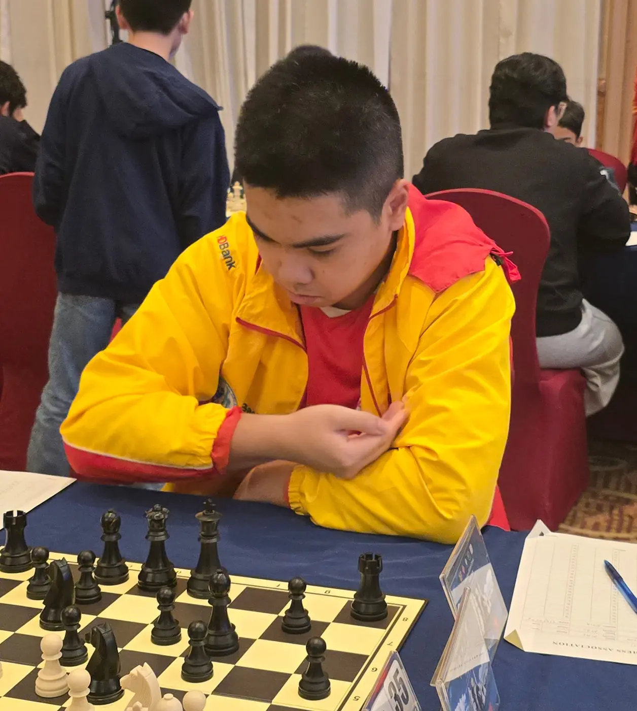 Tournament participant competing at the 1st Berjaya Global Chess Open 2026 — photo 32