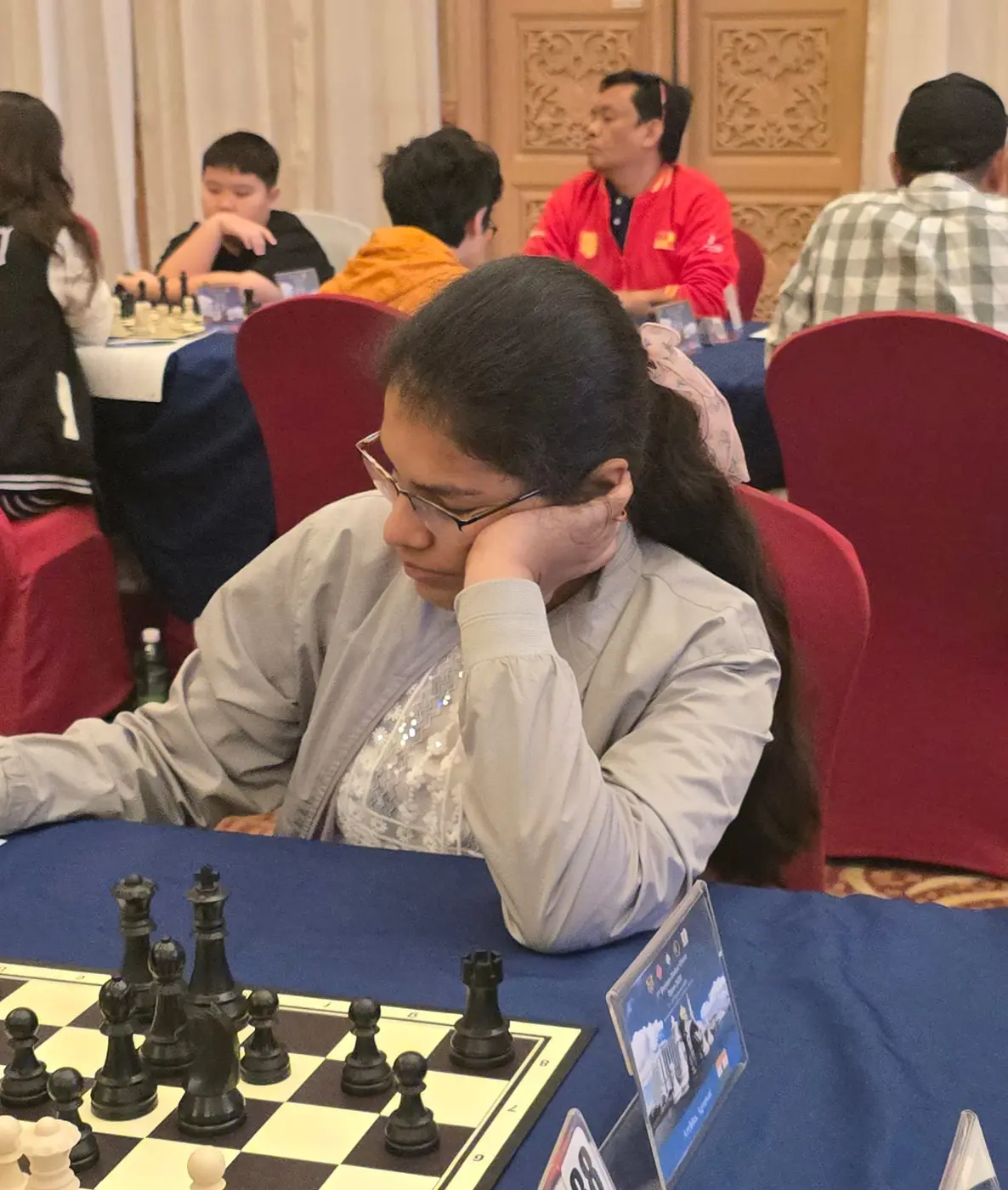 Tournament participant competing at the 1st Berjaya Global Chess Open 2026 — photo 34