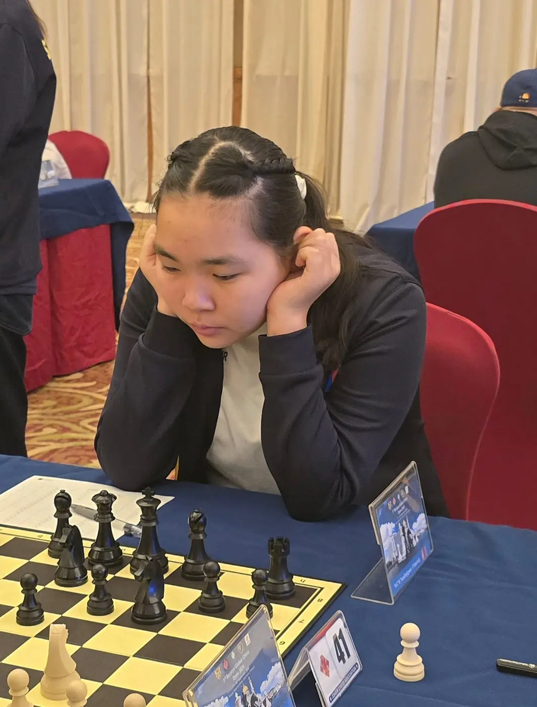 Tournament participant competing at the 1st Berjaya Global Chess Open 2026 — photo 37