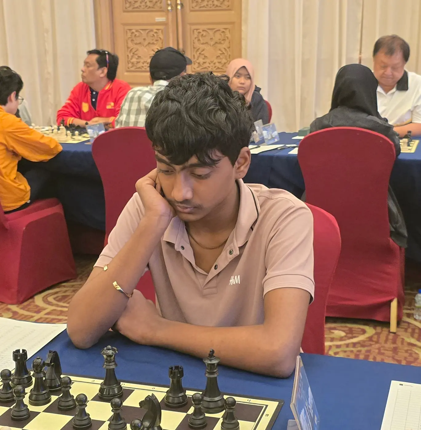 Tournament participant competing at the 1st Berjaya Global Chess Open 2026 — photo 39