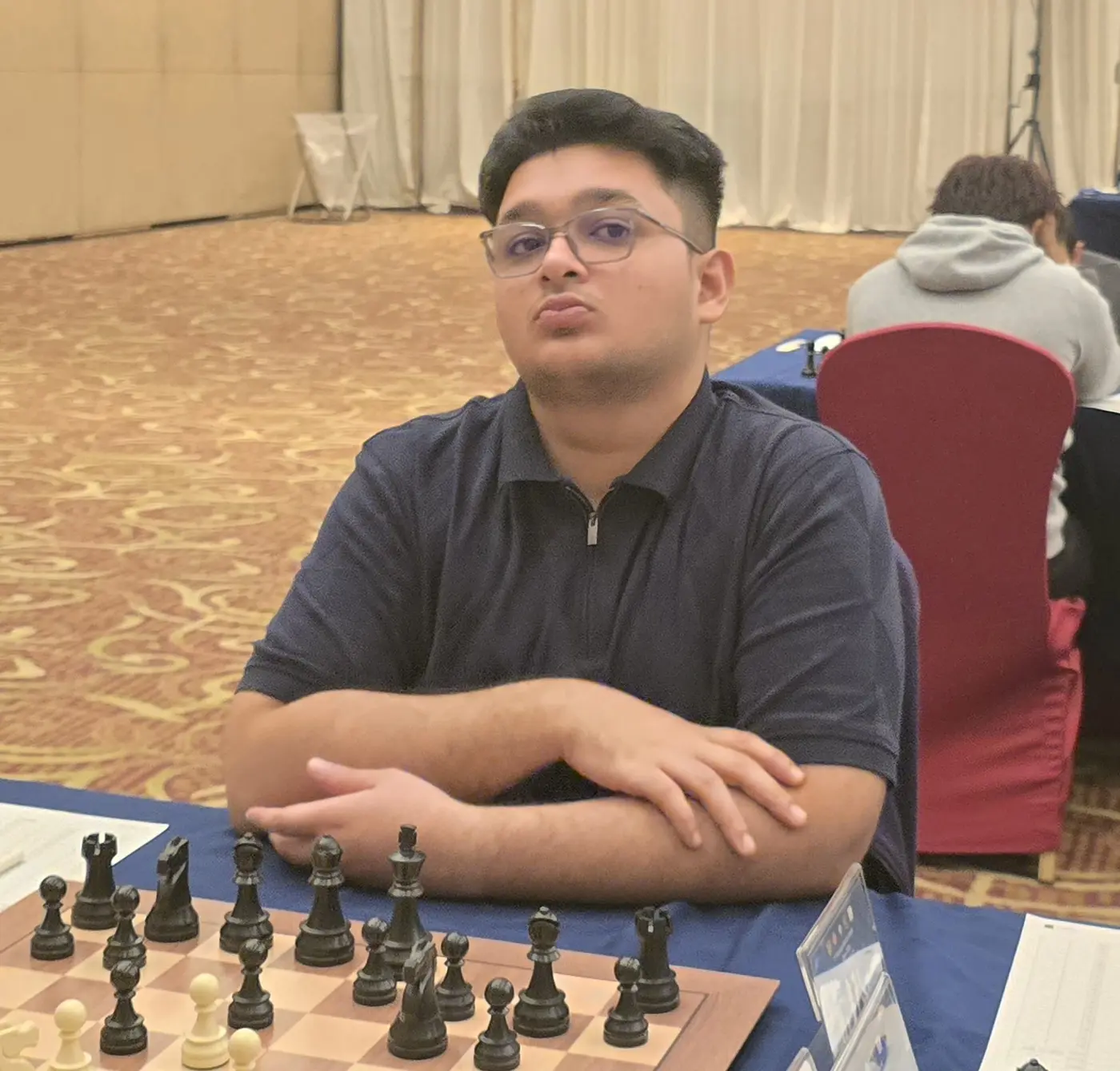 Tournament participant competing at the 1st Berjaya Global Chess Open 2026 — photo 42