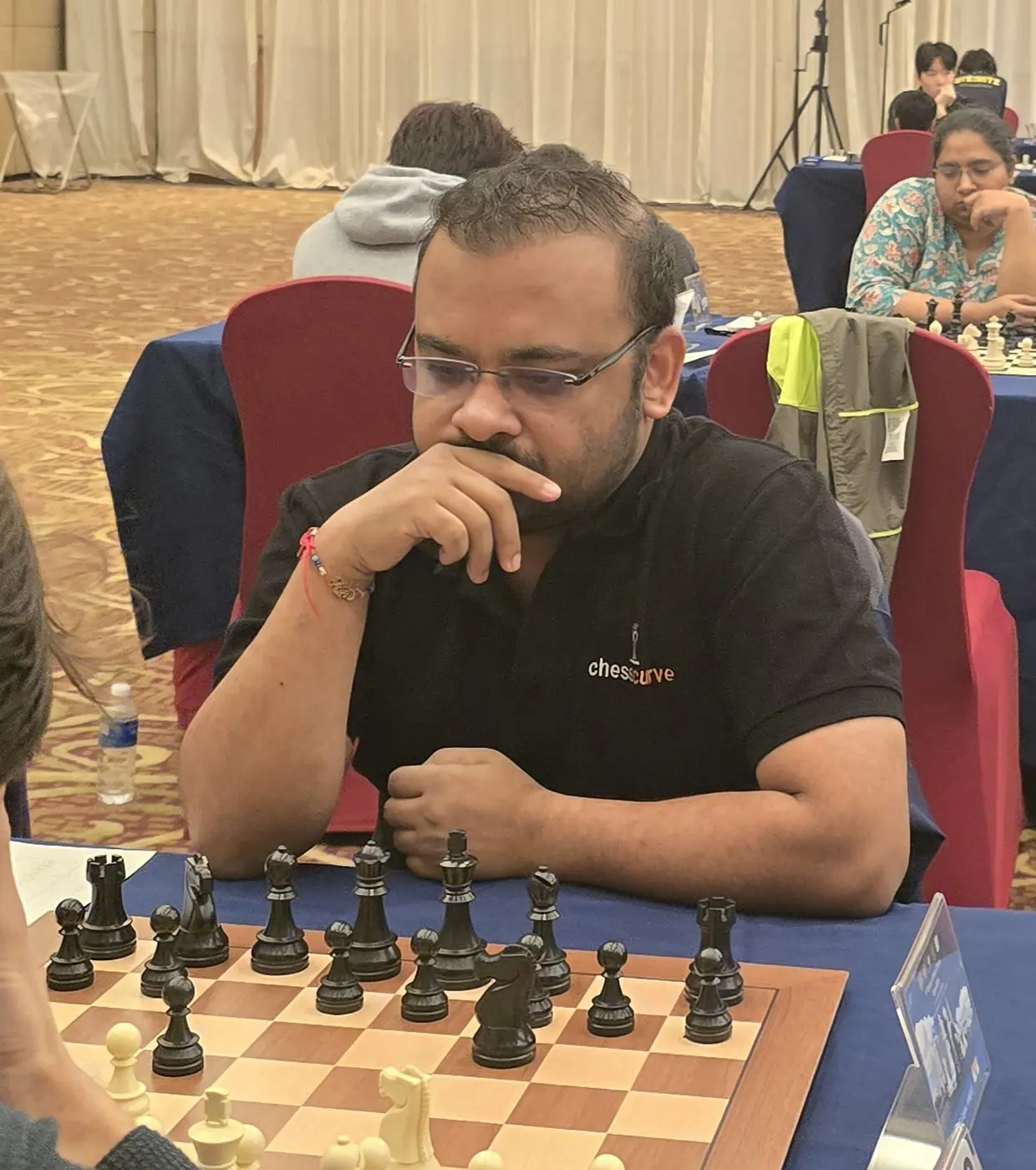 Tournament participant competing at the 1st Berjaya Global Chess Open 2026 — photo 47
