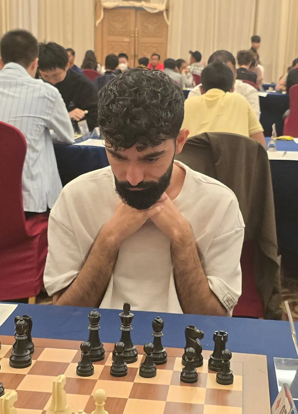 Tournament participant competing at the 1st Berjaya Global Chess Open 2026 — photo 52