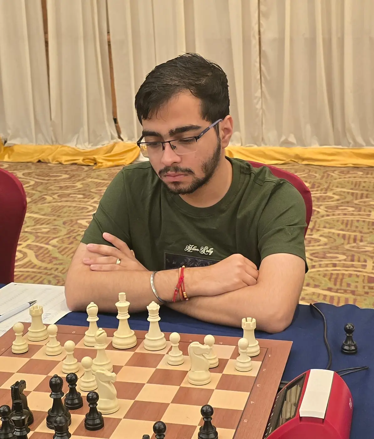 Tournament participant competing at the 1st Berjaya Global Chess Open 2026 — photo 57
