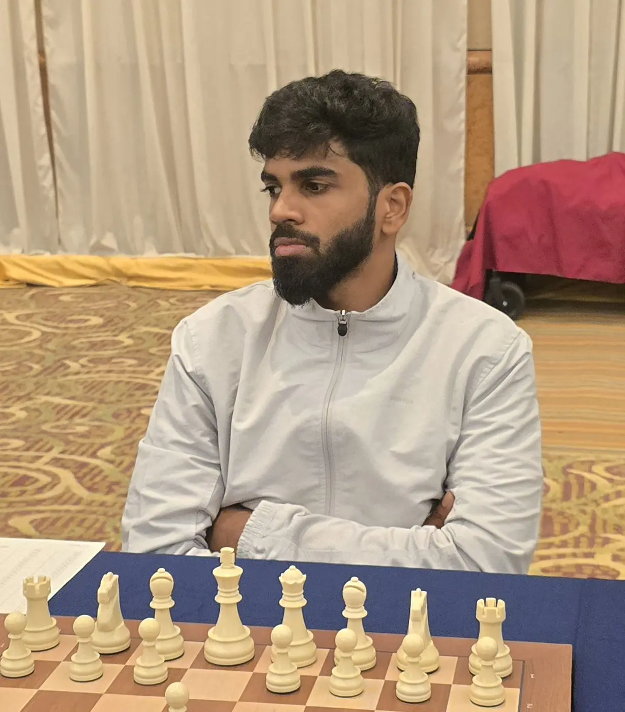 Tournament participant competing at the 1st Berjaya Global Chess Open 2026 — photo 59