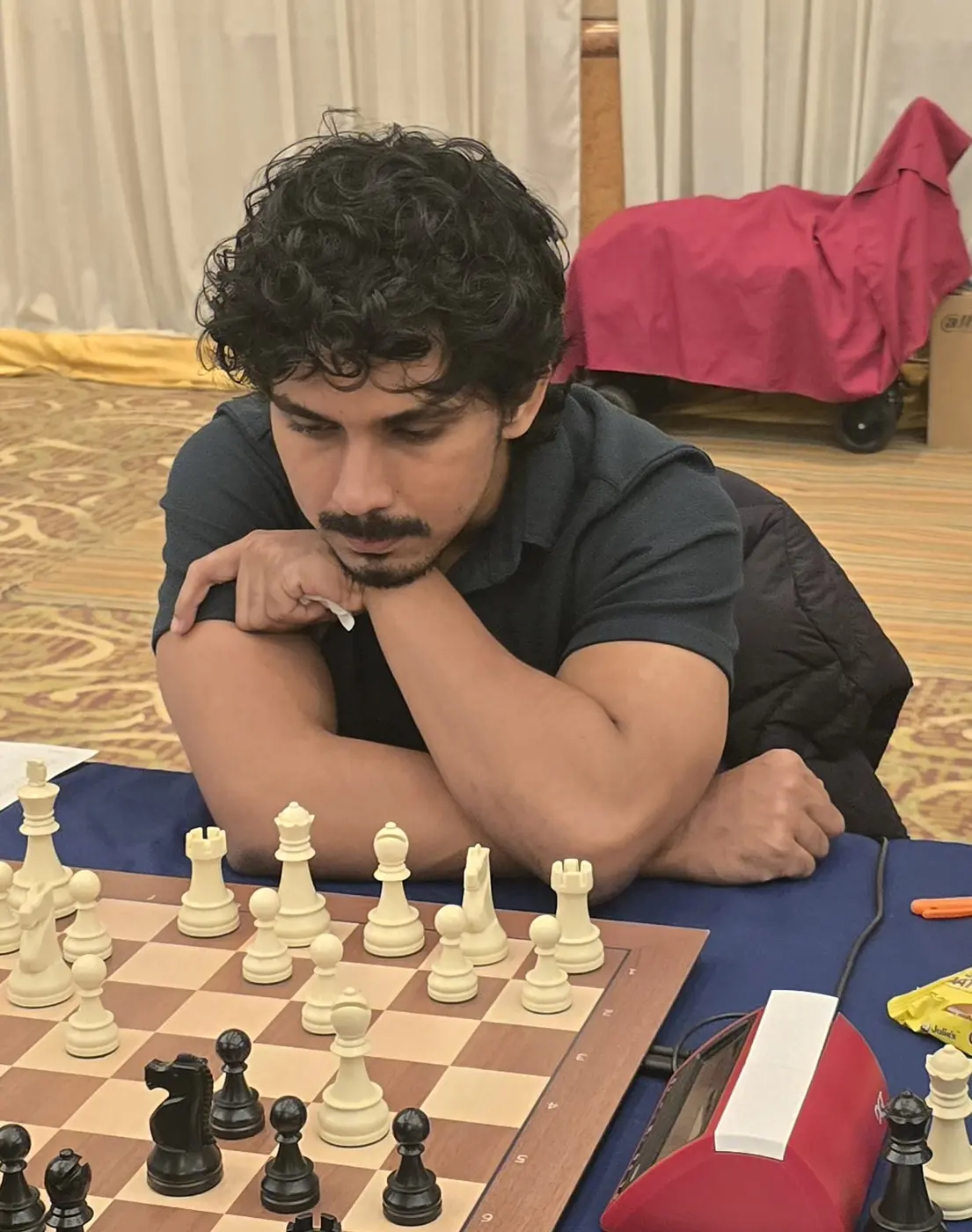 Tournament participant competing at the 1st Berjaya Global Chess Open 2026 — photo 63
