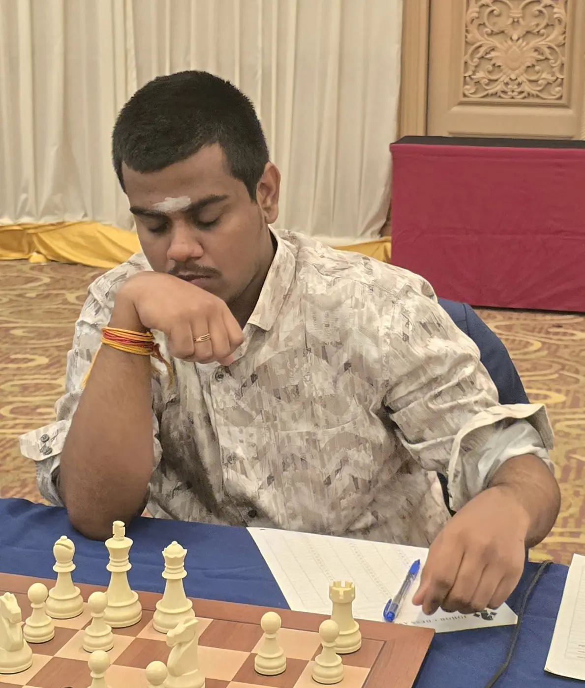 Tournament participant competing at the 1st Berjaya Global Chess Open 2026 — photo 64