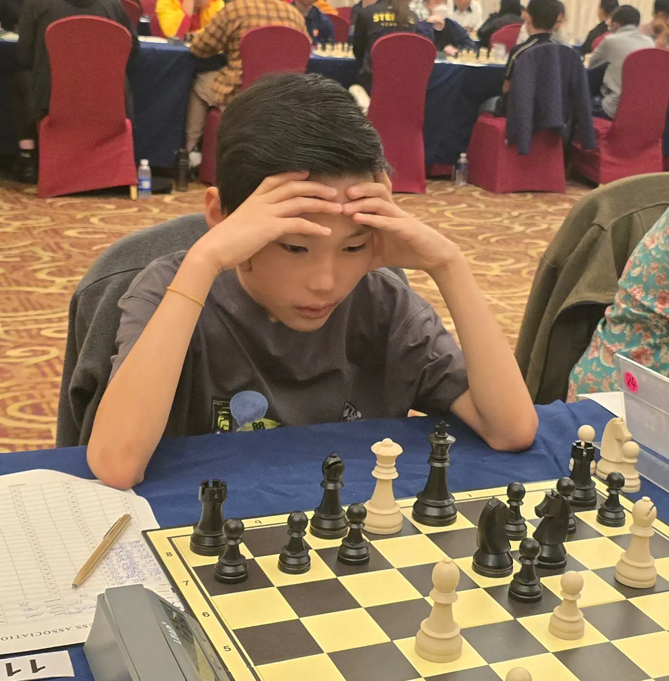 Tournament participant competing at the 1st Berjaya Global Chess Open 2026 — photo 66