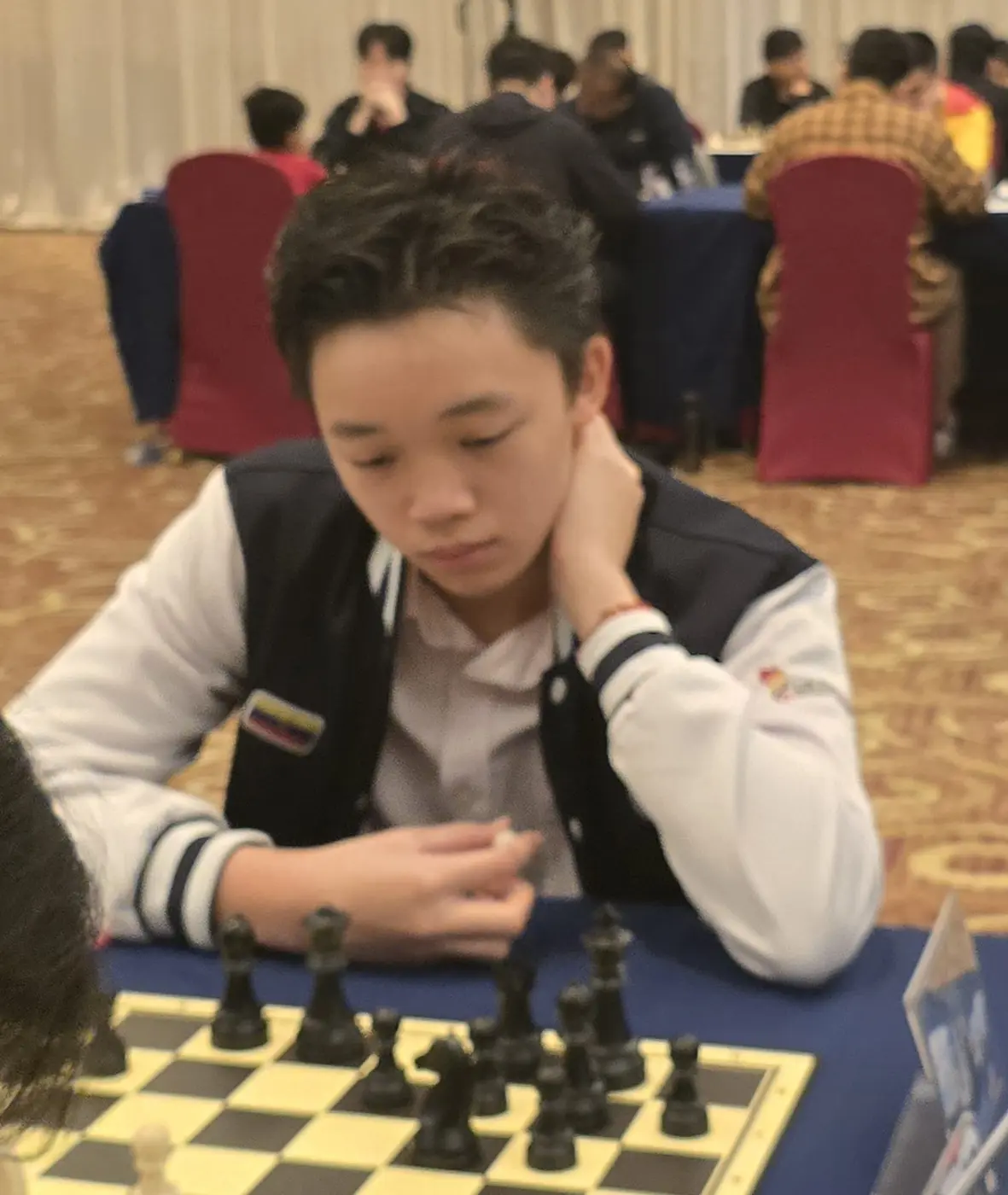 Tournament participant competing at the 1st Berjaya Global Chess Open 2026 — photo 70