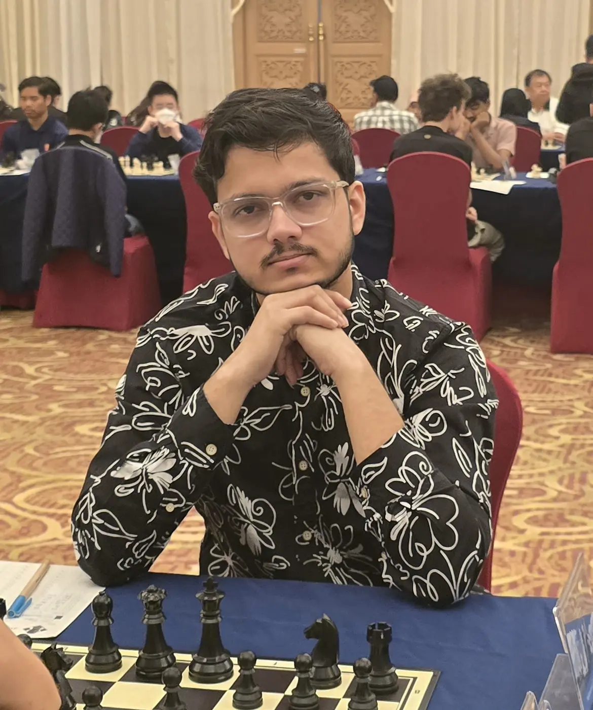 Tournament participant competing at the 1st Berjaya Global Chess Open 2026 — photo 77
