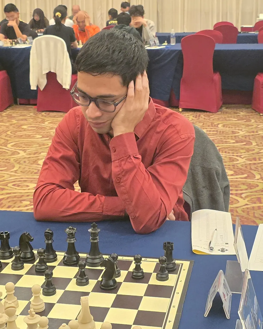 Tournament participant competing at the 1st Berjaya Global Chess Open 2026 — photo 78