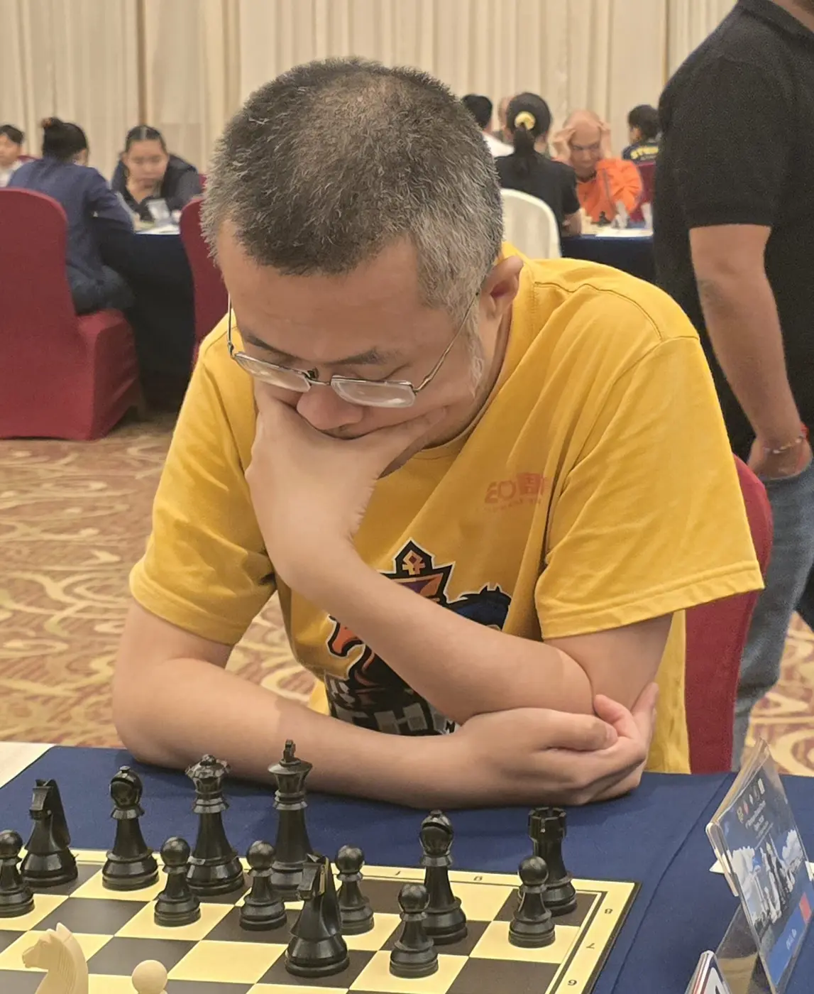 Tournament participant competing at the 1st Berjaya Global Chess Open 2026 — photo 80