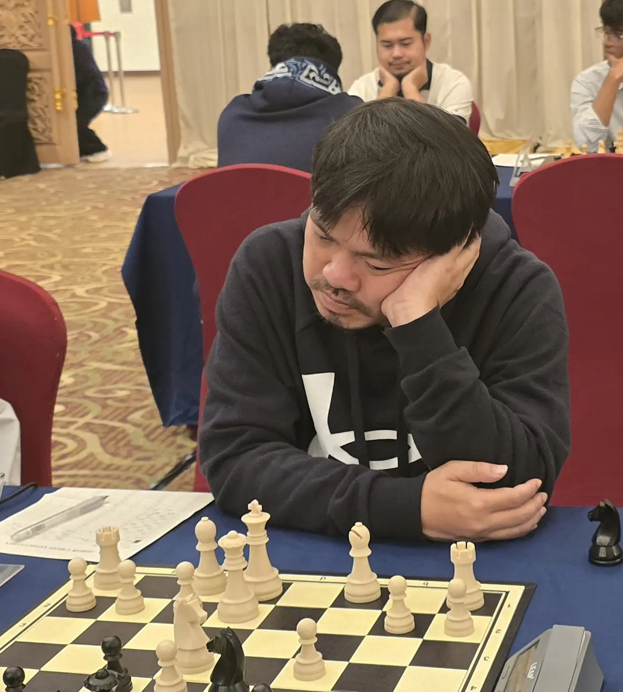 Tournament participant competing at the 1st Berjaya Global Chess Open 2026 — photo 81