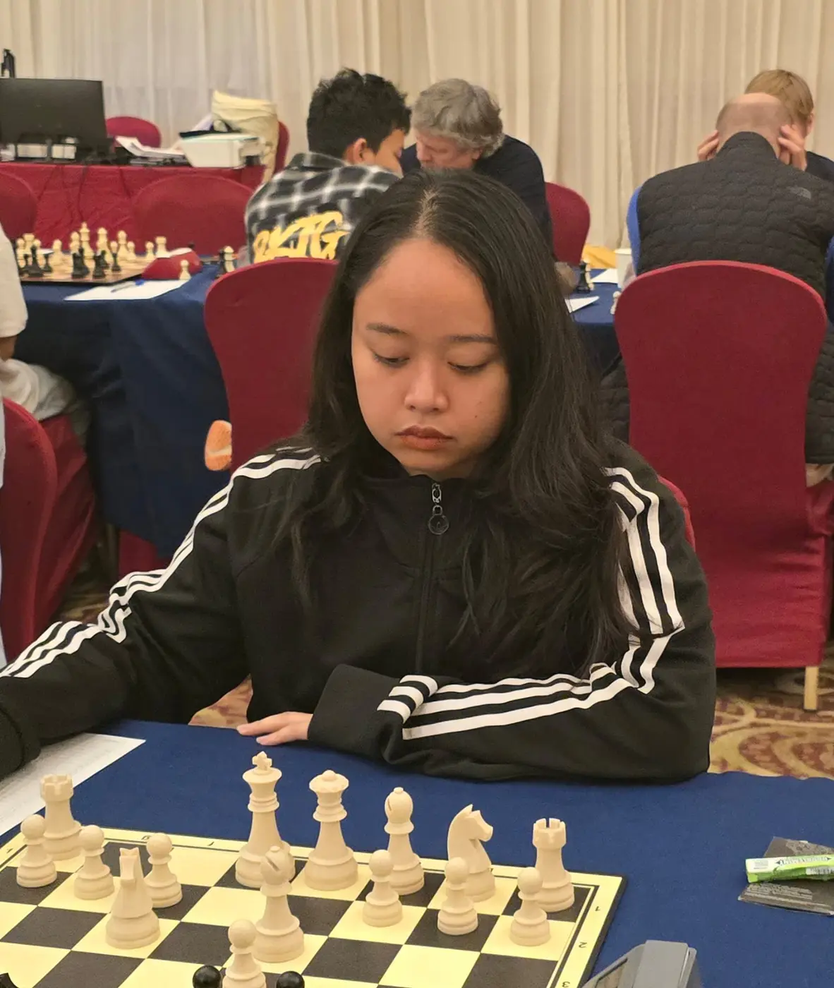 Tournament participant competing at the 1st Berjaya Global Chess Open 2026 — photo 88