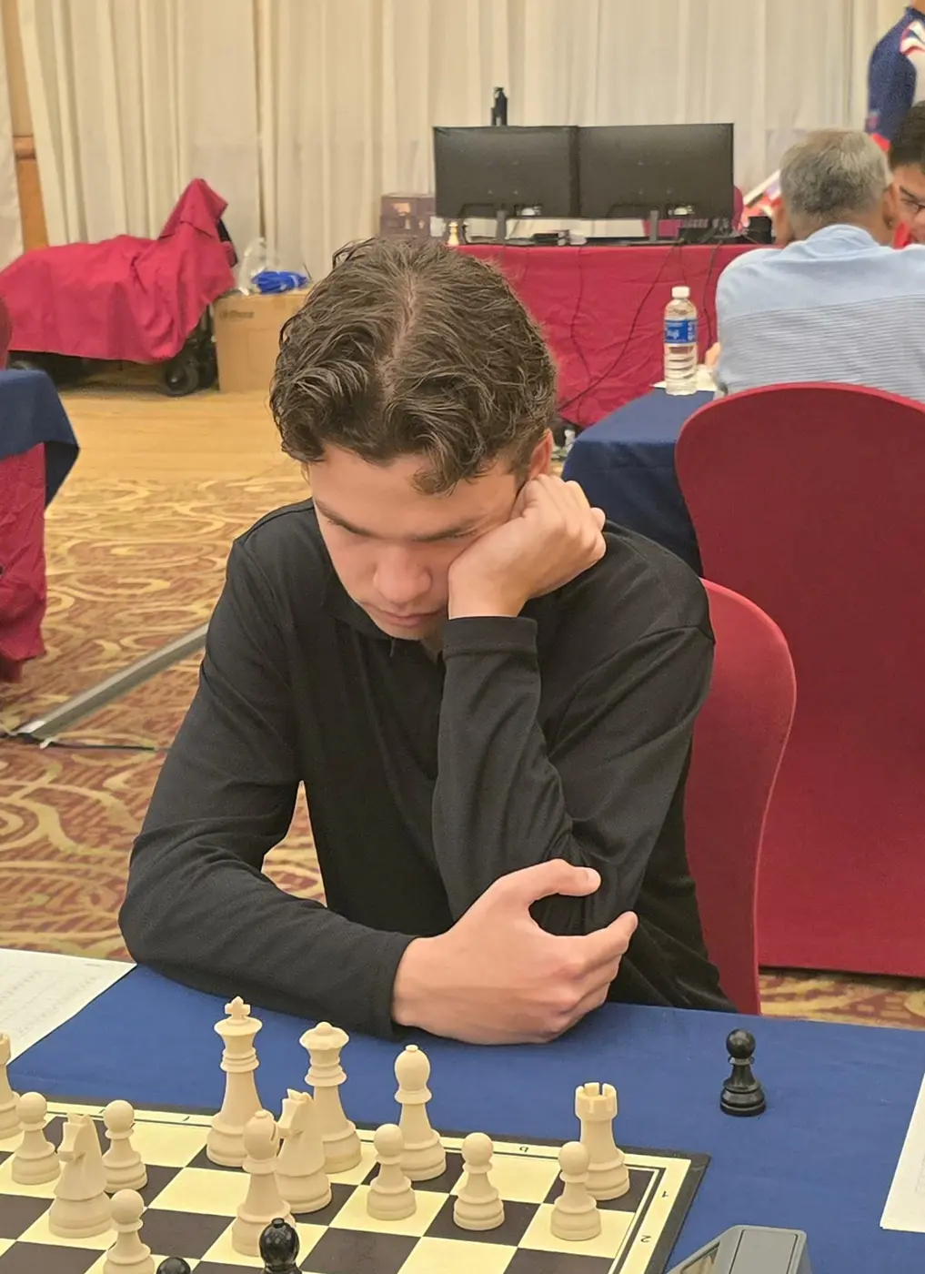 Tournament participant competing at the 1st Berjaya Global Chess Open 2026 — photo 91