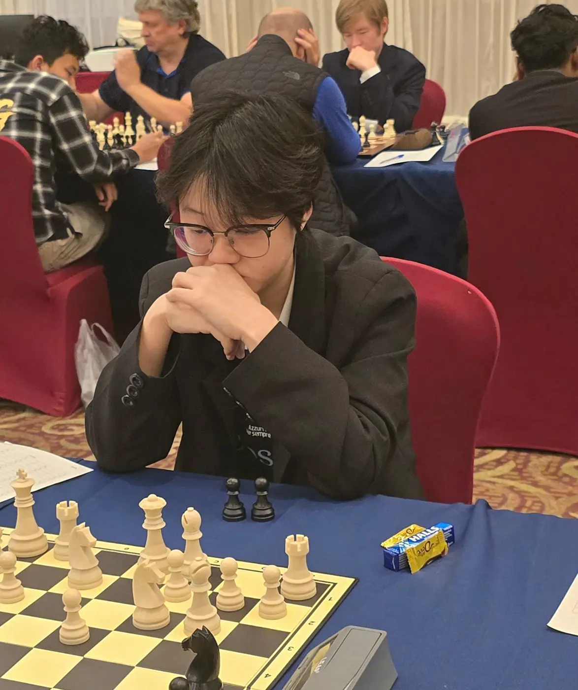Tournament participant competing at the 1st Berjaya Global Chess Open 2026 — photo 92