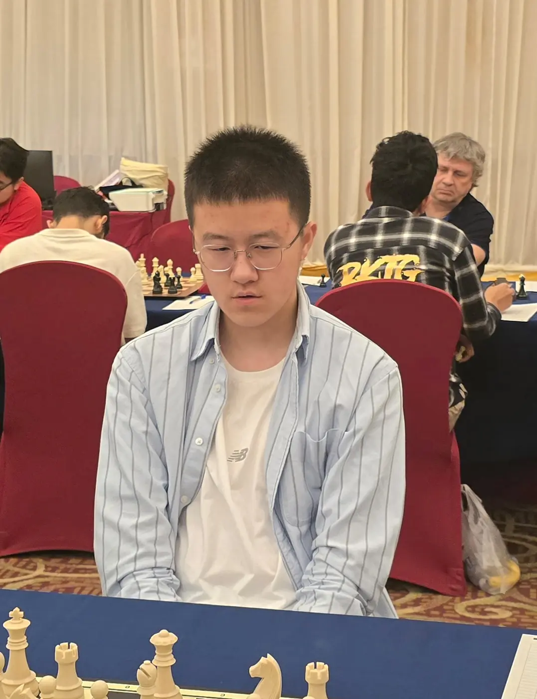 Tournament participant competing at the 1st Berjaya Global Chess Open 2026 — photo 93