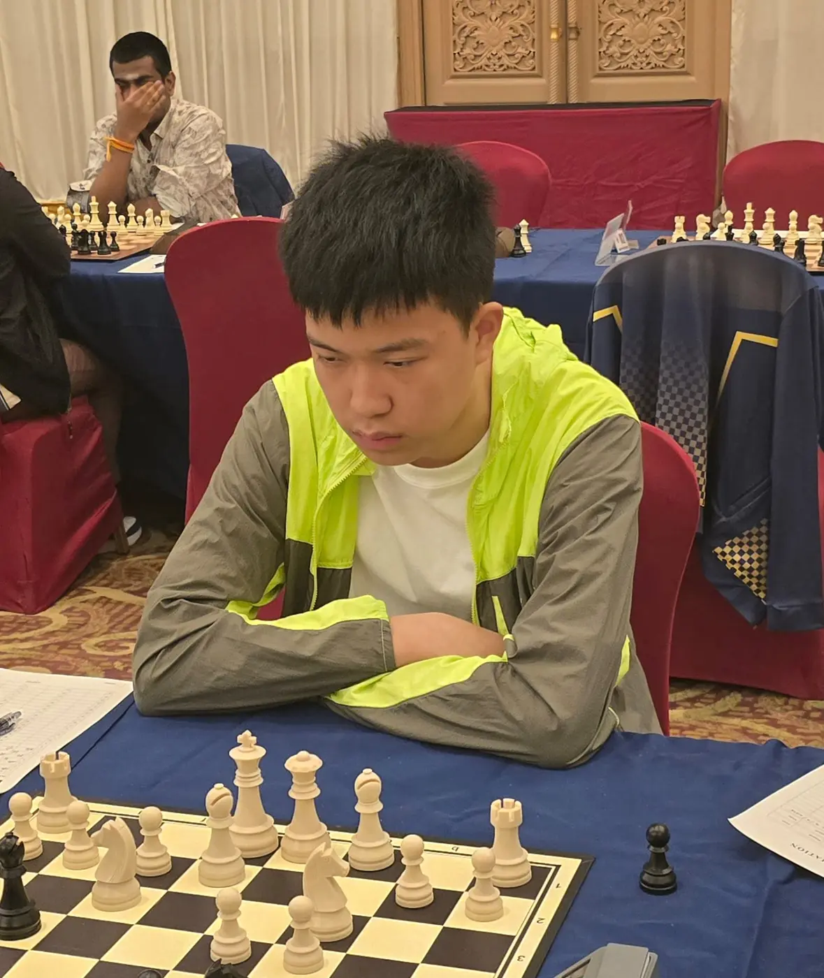 Tournament participant competing at the 1st Berjaya Global Chess Open 2026 — photo 94
