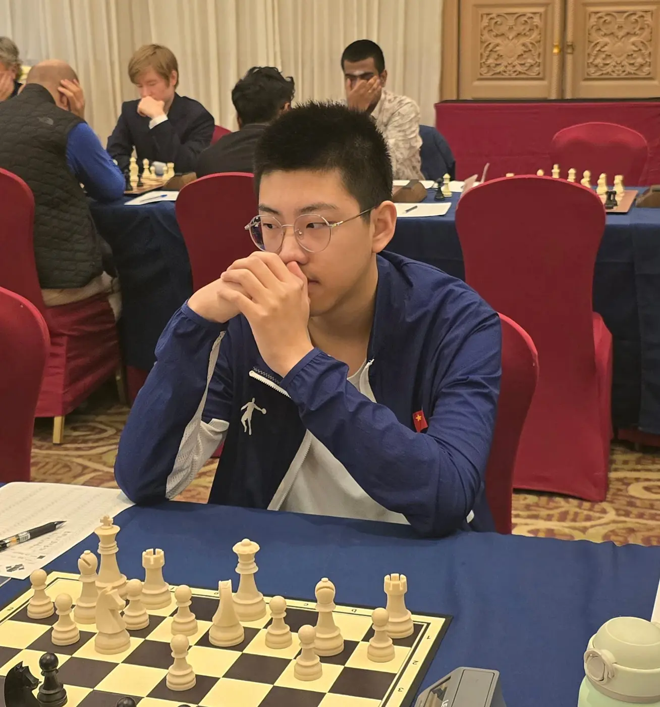 Tournament participant competing at the 1st Berjaya Global Chess Open 2026 — photo 96